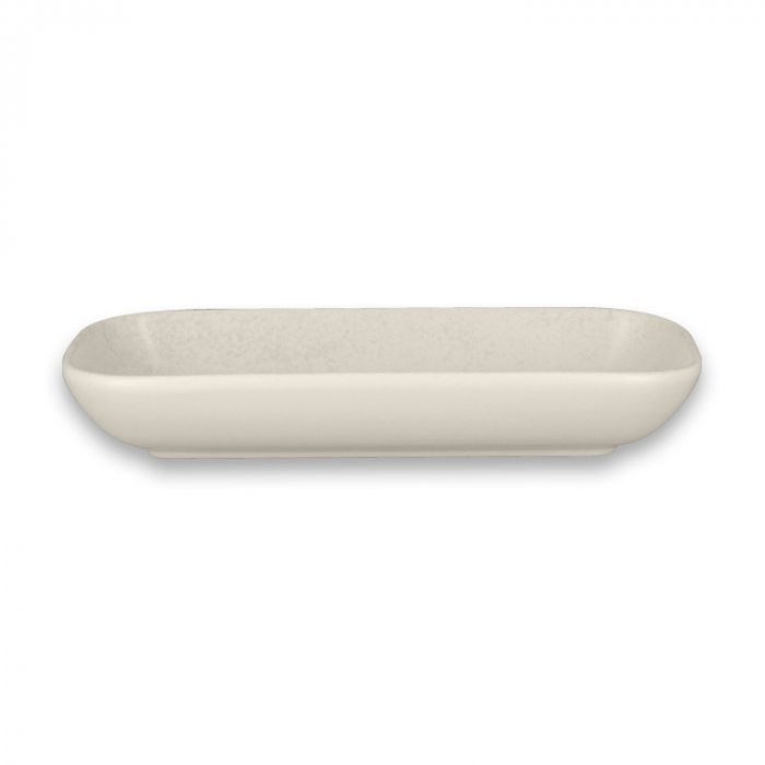 Салатник прямоугольный RAK Porcelain «LIMESTONE», 22x11 см, H=3,5 см