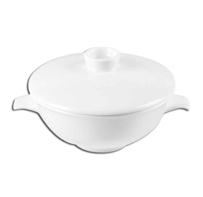 Бульонница с крышкой RAK Porcelain «Nano», 270 мл