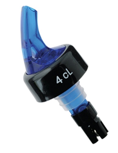 Дозатор для бутылки 40 мл. 10 см. синий Tellier /1/4/ 68545