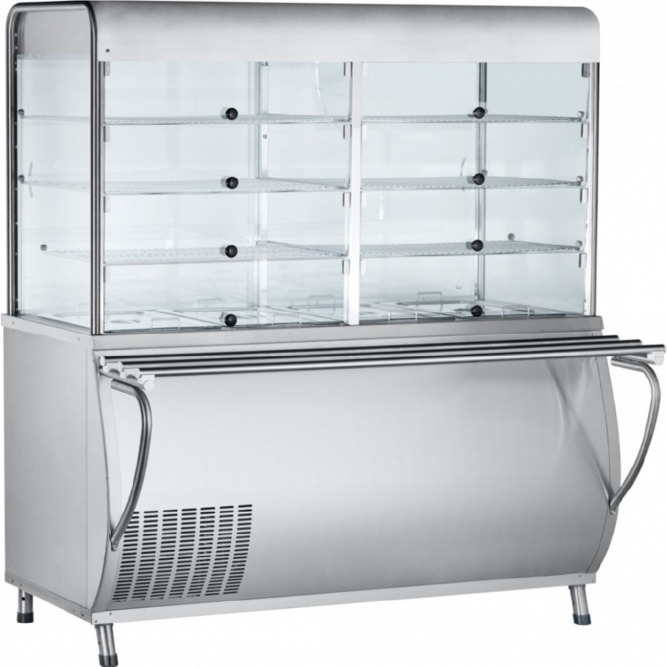 Холодильная витрина-прилавок ABAT ПВВ(Н)-70М-С-НШ 24077