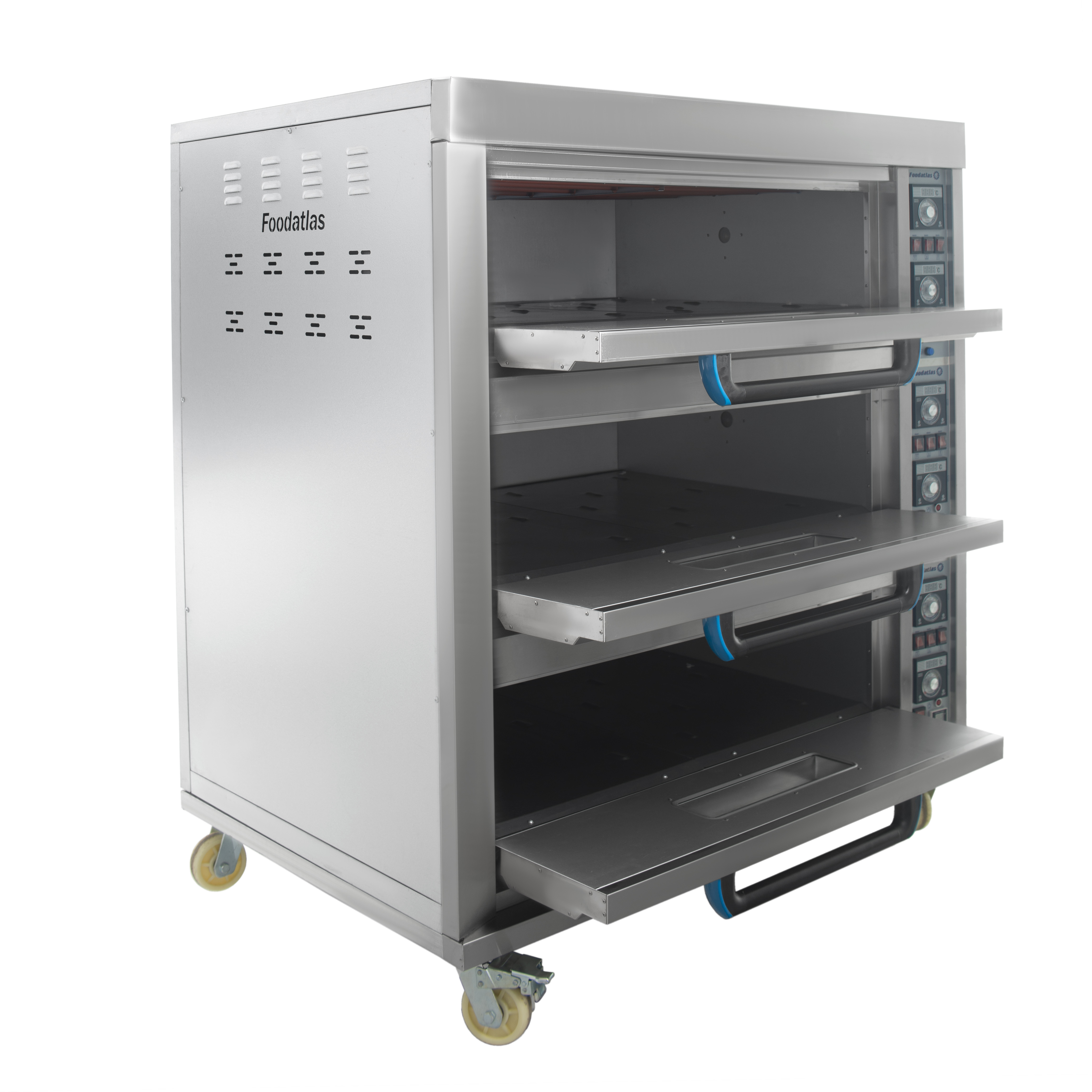 Печь хлебопекарная электрическая ярусная HEO-750/3 Foodatlas