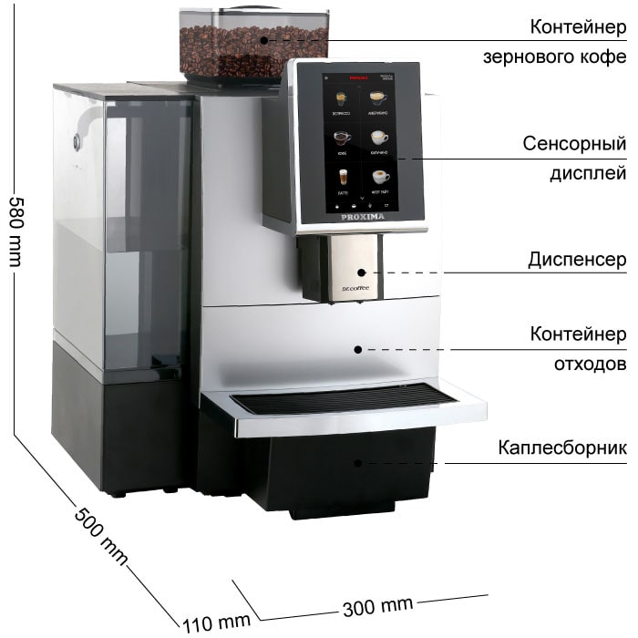 Кофемашина Proxima Dr.coffee F12 Big Plus