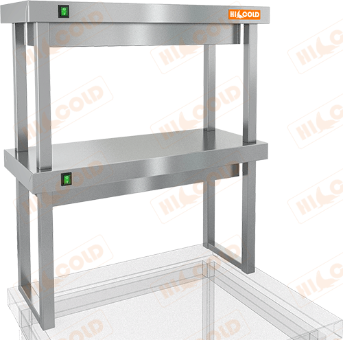 Полка тепловая двухъярусная  HICOLD  TP2-7/4 287312