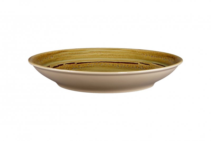 Тарелка "Garnet" круглая Coupe глубокая d=28см объем 1.25л RAK Porcelain «Spot»