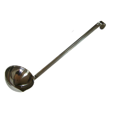Половник 0,5 л. L ручки 40,5 см. d=14 см. с носиком, нерж. /1/40/ 65346