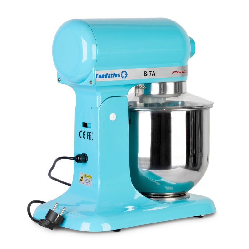 Миксер планетарный B-7A Foodatlas Eco, бирюзовый