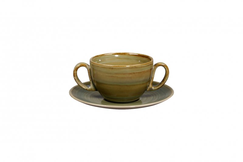 Блюдце "Emerald" d=17см для чашек и бульонниц объемом 280мл RAK Porcelain «Spot»