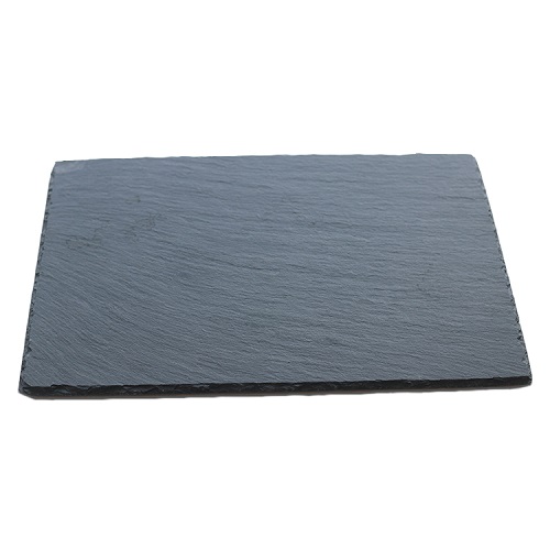 Блюдо для подачи прямоуг. 35*25 см. h=0,6 см. черное, сланец MGprof /1/ 68704