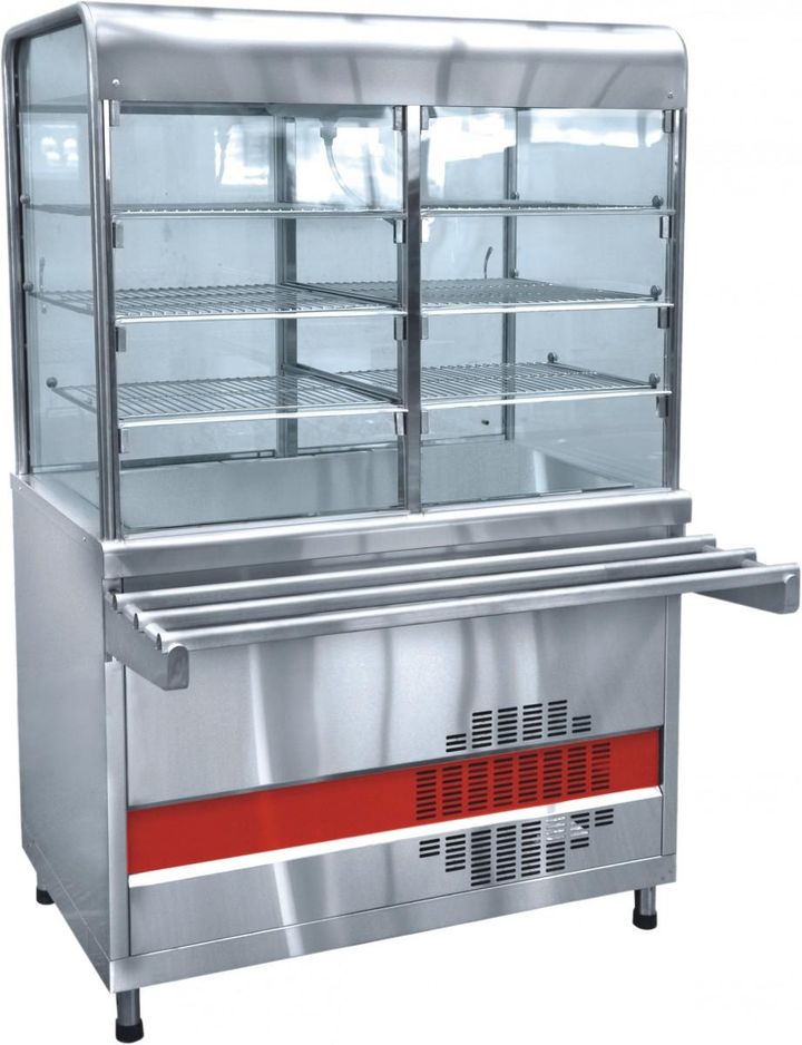 Прилавок-витрина холодильный Абат ПВВ(Н)-70КМ-С-01-НШ 33075