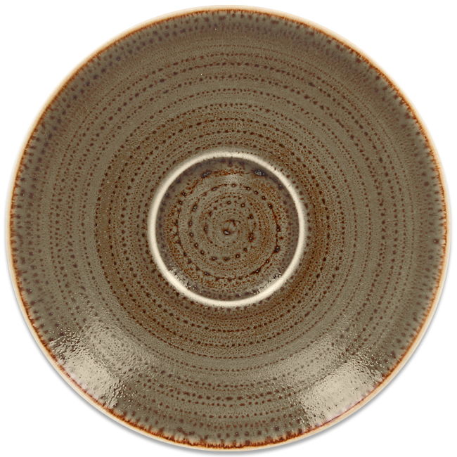 Блюдце для чашки Alga RAK Porcelain «TWIRL», D=17 см