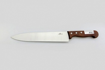 Нож поварской 240/370 мм. нерж. ручка дерев. Appetite /1/72/ 56555