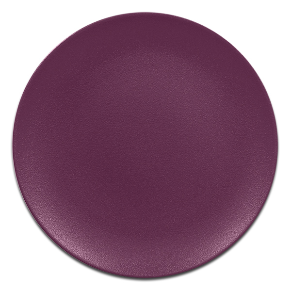 Тарелка круглая плоская фиолетовая RAK Porcelain «NeoFusion Mellow», D=27 см