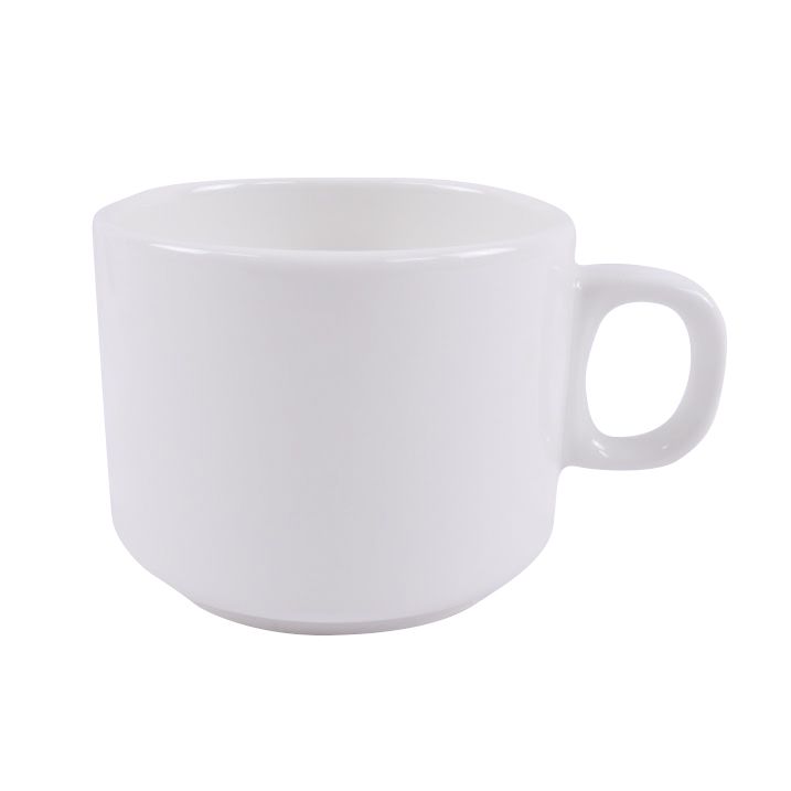 Чашка 200 мл. чайная d=75 мм. h=60 мм. Белый Ариан (блюдце 52381, 52382)  /1/12/ 52515
