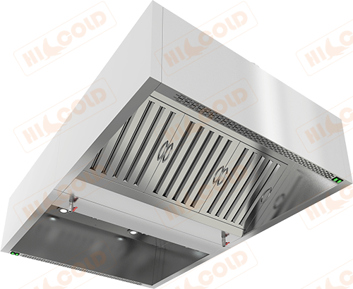 Зонт вытяжной островной коробчатый  HICOLD  ЗКВОО-1022 285943