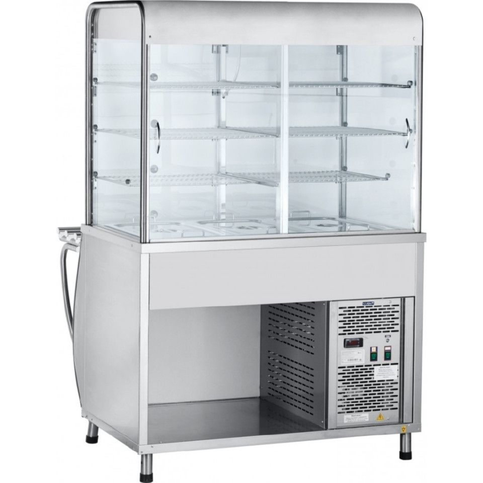 Холодильная витрина-прилавок ABAT ПВВ(Н)-70М-С-01-НШ 23521