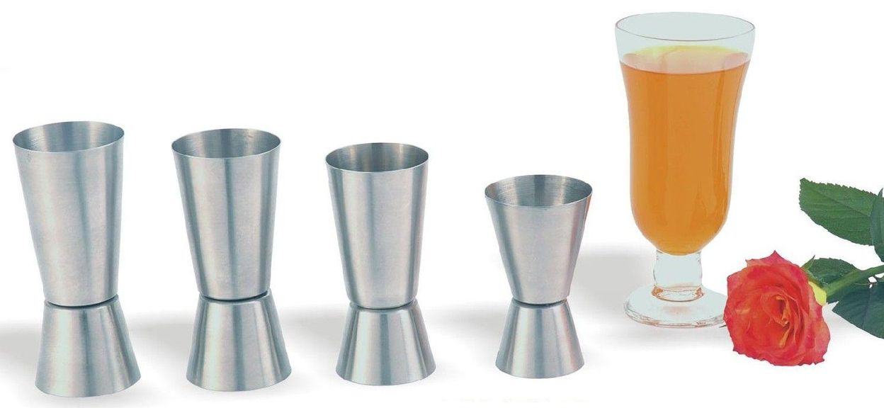 Джиггер 20/40 мл. d=38/40 мм. h=76 мм. нерж. MGsteel /1/200/ 38759