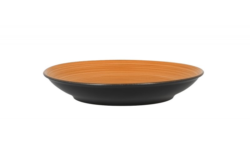 Тарелка "Coupe", глубокая оранжевая Trinidad Rak Porcelain ,D=28, 1.25л