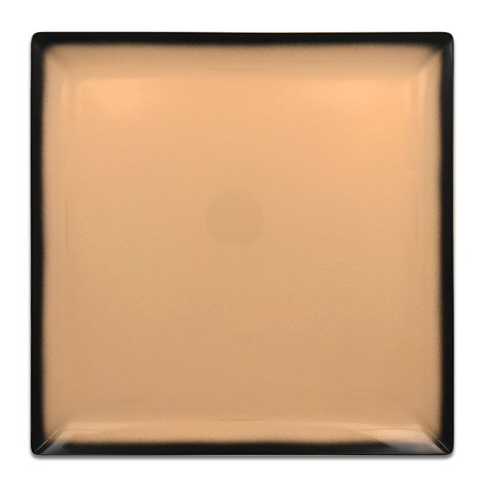 Тарелка квадратная плоская бежевая RAK Porcelain «Lea», 30x30 см
