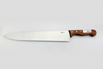 Нож поварской 310/460 мм. нерж. ручка дерев. Appetite /1/72/ 56556