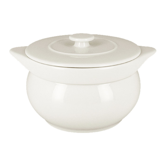 Емкость для запекания с крышкой  RAK Porcelain «Chefs Fusion Sand», 1,15 л