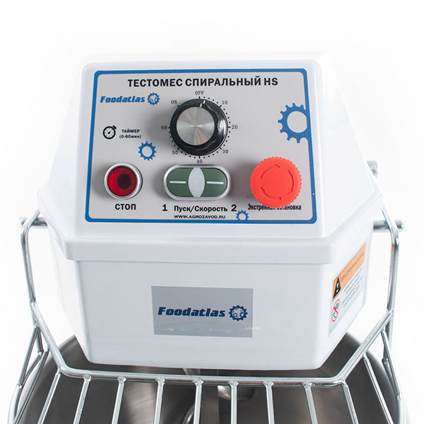 Тестомес спиральный HS-50A Foodatlas Eco 380В