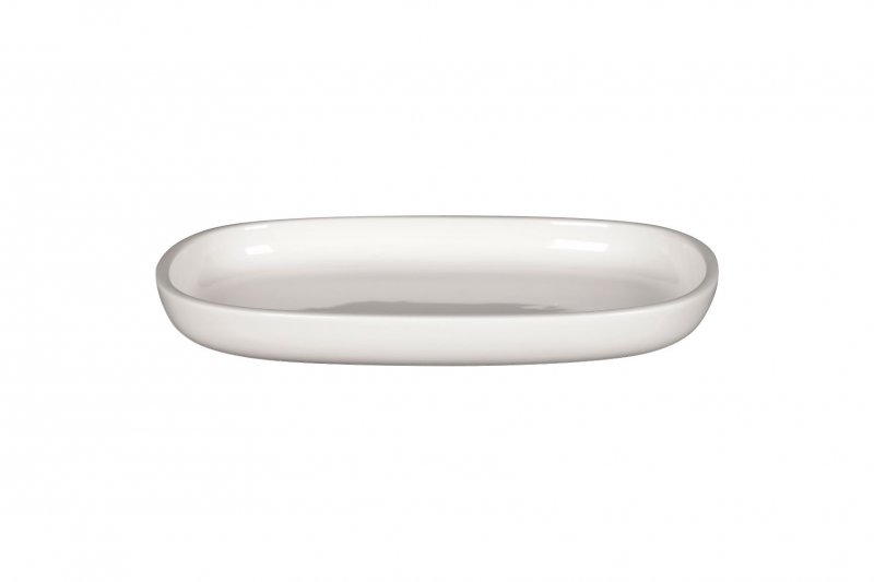 Тарелка овальная глубокая 23х15h=2.5см White RAK Porcelain «Ease»