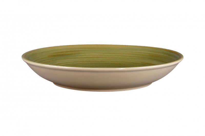 Тарелка "Emerald" круглая Coupe глубокая d=30см объем 1.9л RAK Porcelain «Spot»