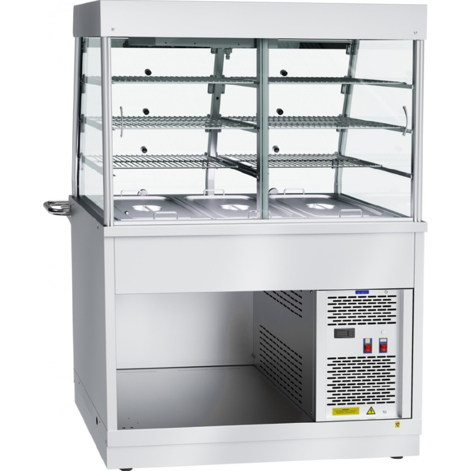 Холодильная витрина-прилавок ABAT ПВВ(Н)-70Х-С-НШ 24276