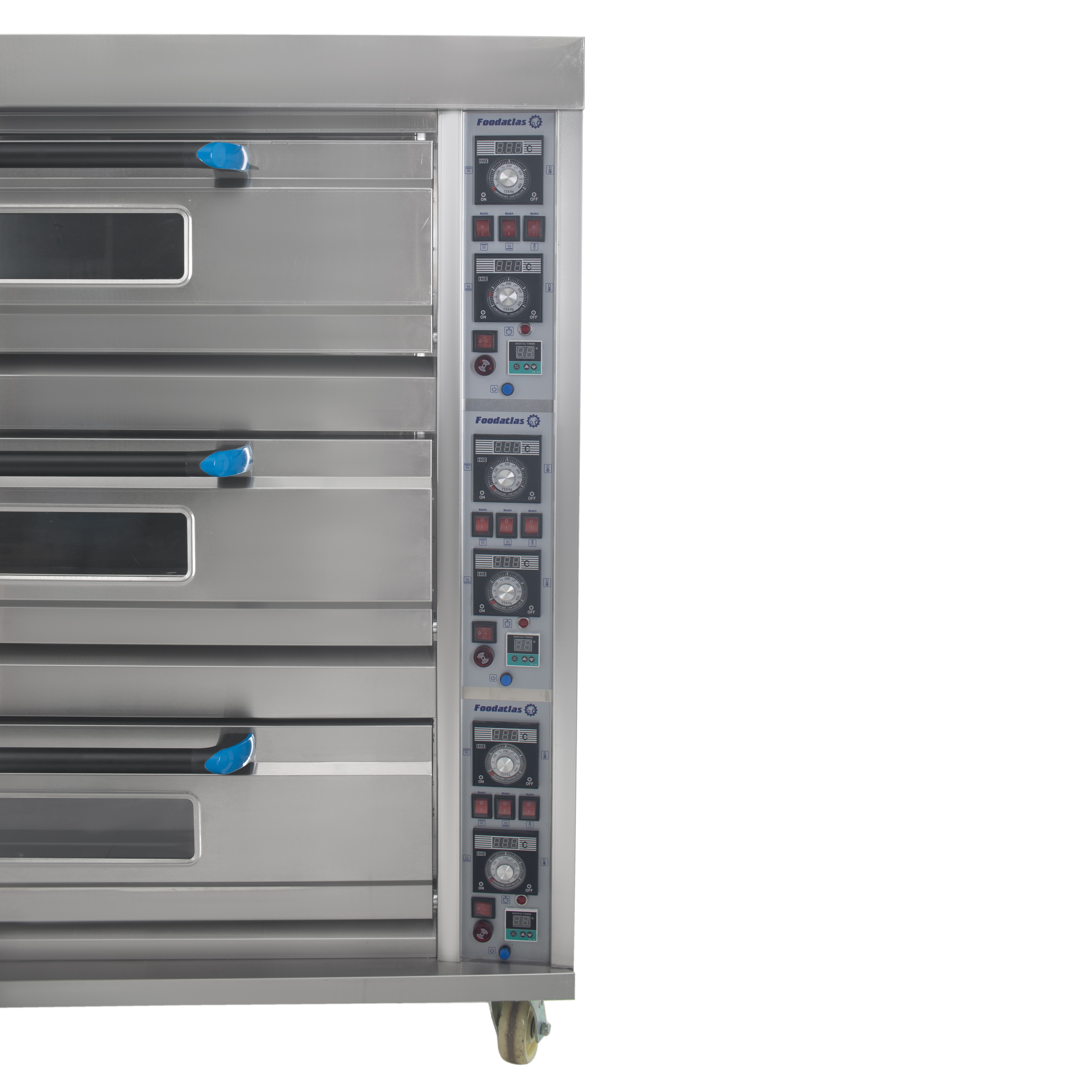 Печь хлебопекарная электрическая ярусная HEO-750/3 Foodatlas