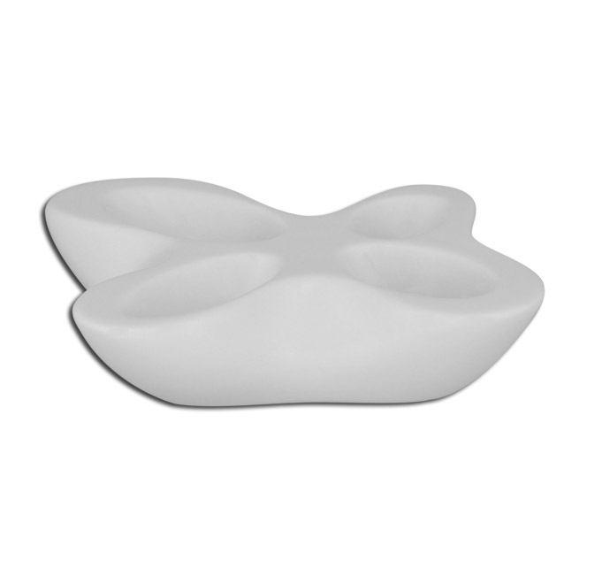 Емкость 4-секционная для соусов RAK Porcelain «Minimax», 13,5x11 см