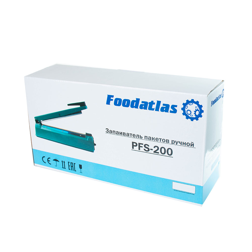 Запаиватель пакетов ручной PFS-200 (пластик, 2 мм) Foodatlas Pro