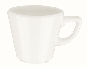 Чашка  70 мл. кофейная d=64 мм. h=57 мм. Белый (блюдце 68404) /1/6/ 68403