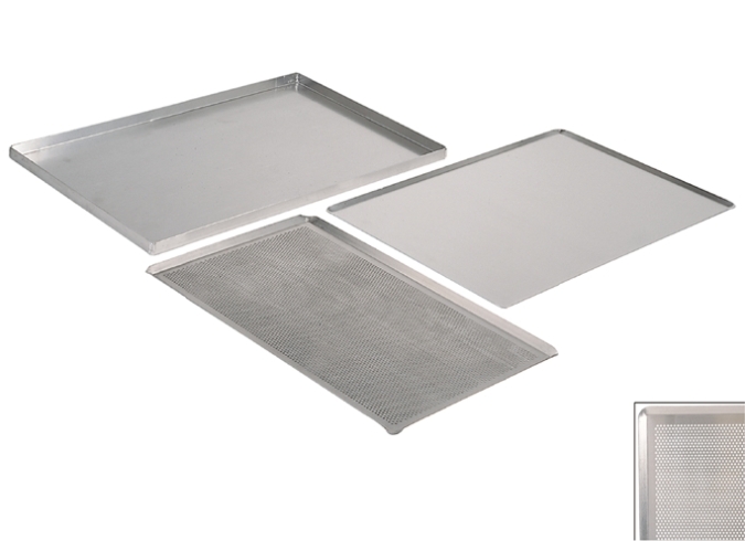 Противень 600*400 мм. h=1 см. алюмин. перфорир. De Buyer /1/5/ 50129
