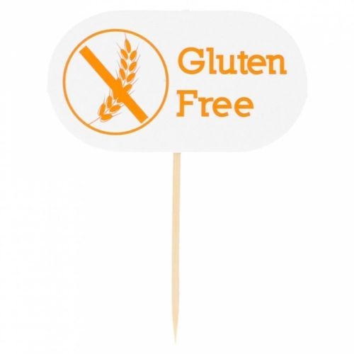 Флажок &quot;GLUTEN FREE&quot; 8 см. 100 шт/уп /1/40/ 64525